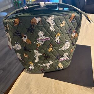 Vera Bradley bucket pocketbook with wallet